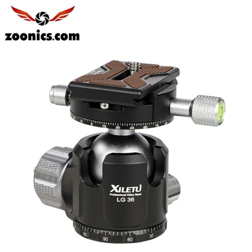 Xiletu LG-36 SLR 카메라 삼각대 파노라마 볼헤드
